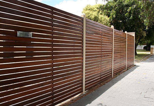 Durable iron fencing for commercial use
