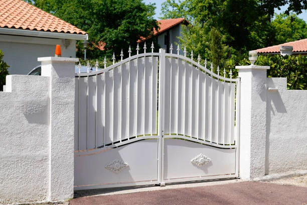 Modern minimalist iron door 
